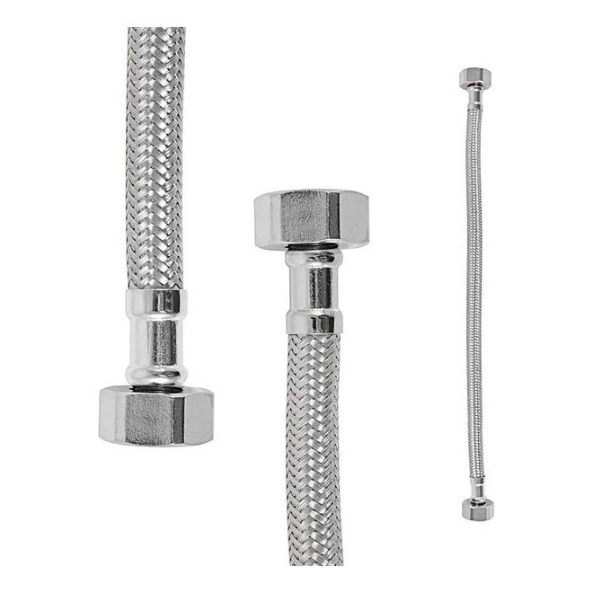 RAV Slezák IF0133.0 - Flexible de raccordement FLEXI 10 cm chromé brillant