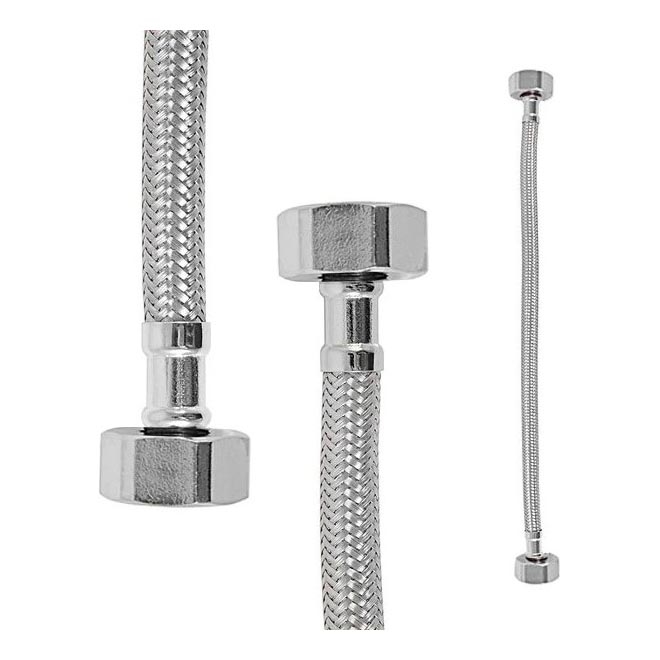 RAV Slezák IF0155.0 - Flexible de raccordement FLEXI 10 cm chromé brillant