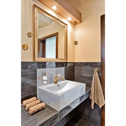 RAV Slezák L526.0SM - Mitigeur pour lavabo LABE RETRO 15,3 cm, laiton vieilli