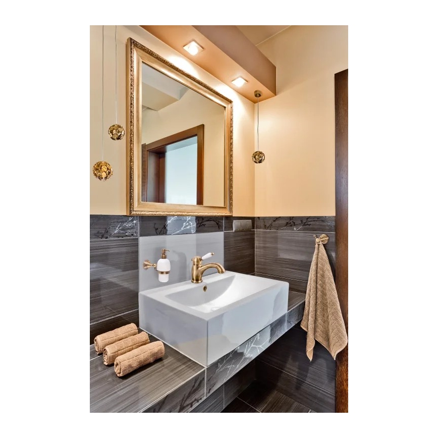RAV Slezák L526.0SM - Mitigeur pour lavabo LABE RETRO 15,3 cm, laiton vieilli