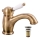 RAV Slezák L527.0SM - Mitigeur pour lavabo + bonde LABE RETRO 15 cm, laiton ancien