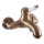 RAV Slezák L554.5SM - Mitigeur de baignoire LABE RETRO 13,7 cm laiton vieilli