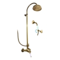 RAV Slezák L581.5/3SM - Ensemble de douche avec mitigeur LABE RETRO en laiton vieilli