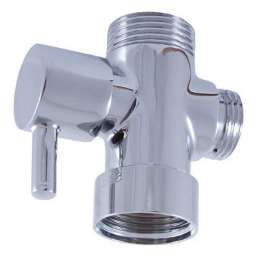 RAV Slezák MD0629 - Sélecteur en céramique pour barres de douche, finition chrome brillant