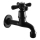 RAV Slezák MK193CMAT - Mitigeur pour lavabo MORAVA RETRO 11,8 cm noir mat