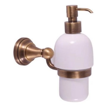RAV Slezák MKA0303SM - Distributeur de savon MORAVA RETRO laiton vieilli