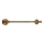 RAV Slezák MKA0701/55SM - Porte-serviettes mural MORAVA RETRO 55 cm, laiton vieilli