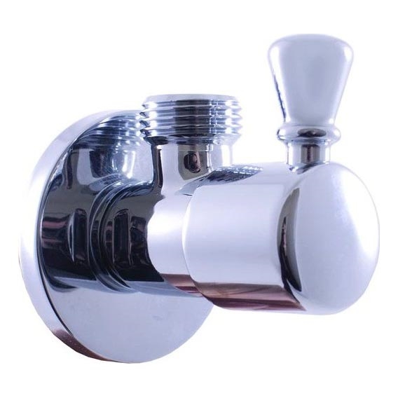 RAV Slezák RV0112 - Robinet d'angle rétro chromé brillant