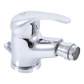 RAV Slezák SA045.0 - Mitigeur pour bidet + bonde SAZAVA 11,5 cm chrome brillant