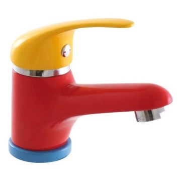 RAV Slezák SAJ091.0 - Mitigeur pour lavabo JUNIOR 11 cm rouge/jaune