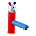 RAV Slezák SE326.0 - Mitigeur pour lavabo JUNIOR 18,2 cm rouge/bleu