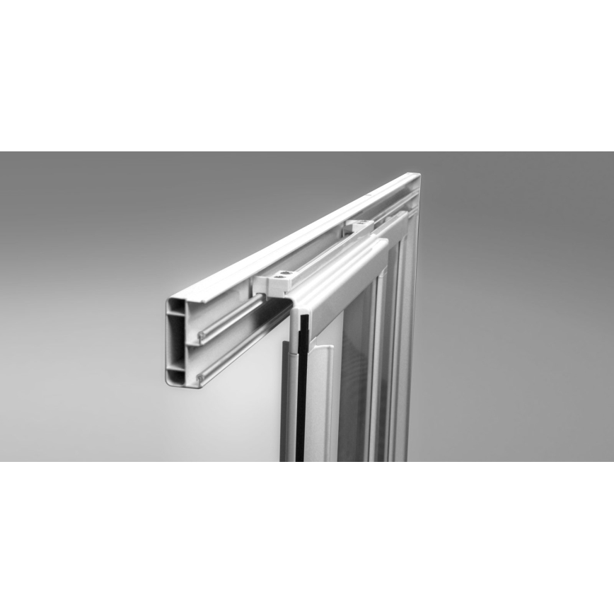 Ravak 00V701R211 - Porte de douche à 3 panneaux SUPERNOVA 90x198 cm blanche