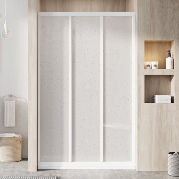 Ravak 00V701R211 - Porte de douche en 3 panneaux SUPERNOVA 90x198 cm blanche