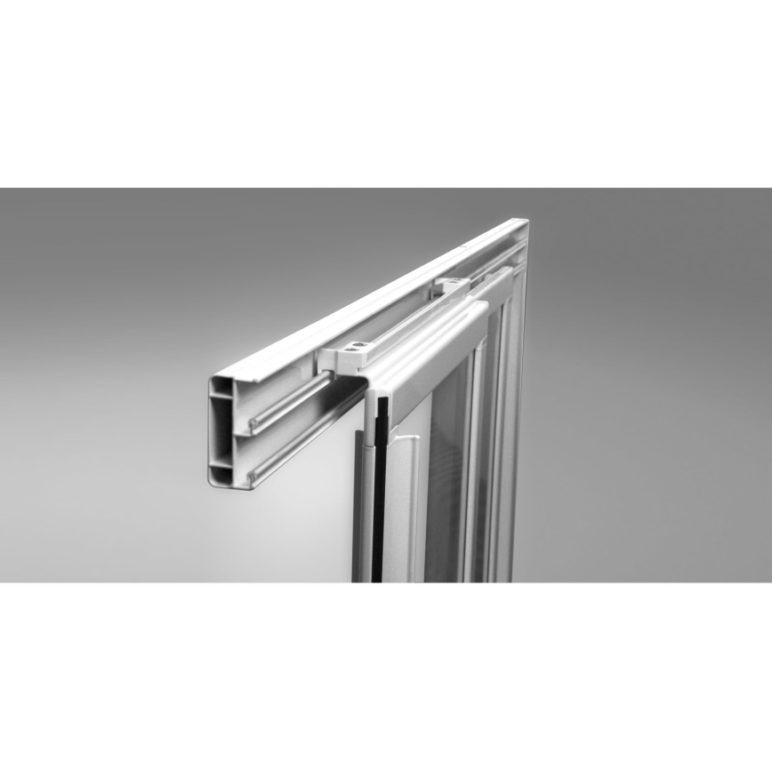 Ravak 00VG01R211 - Porte de douche pliante à 3 volets SUPERNOVA 120x198 cm blanche