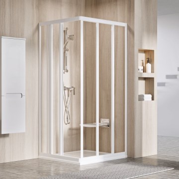 Ravak 15V701R2Z1 - Porte de douche SUPERNOVA 90 x 198 cm blanche