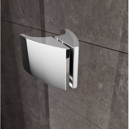 Ravak 37677U00Z1 - Cabine de douche en quart de cercle à 3 panneaux PIVOT 90x90 cm satinée