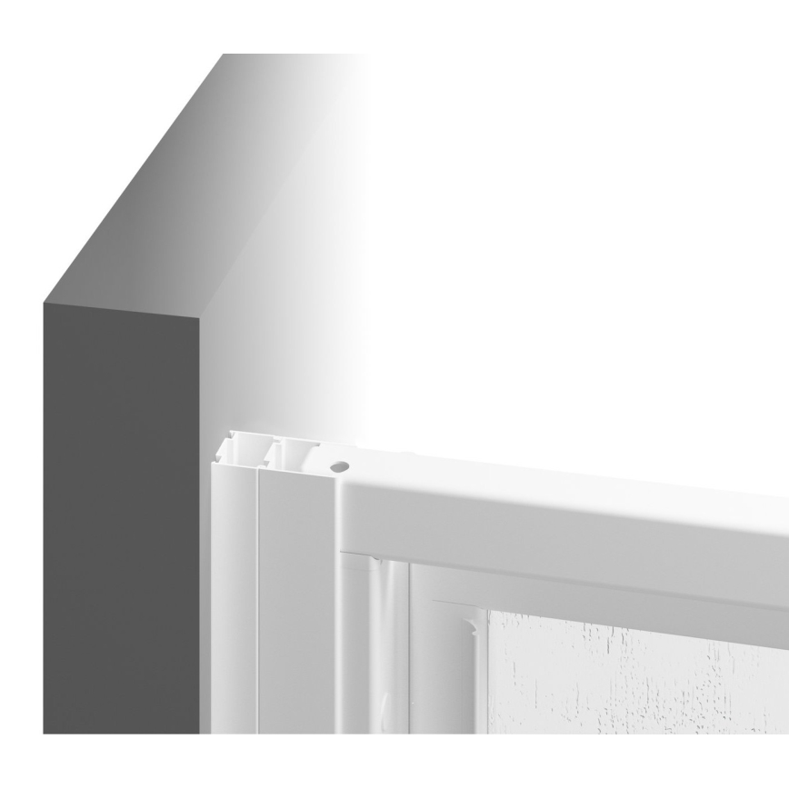 Ravak 940701R211 - Paroi de douche fixe SUPERNOVA 90 x 198 cm blanche