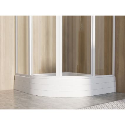 Ravak A207001120 - Receveur de douche quart de cercle RONDA 90 x 90 cm blanc