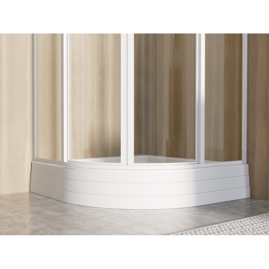 Ravak A207001120 - Receveur de douche quart de cercle RONDA 90 x 90 cm blanc