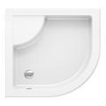 Ravak A217001020 - Receveur de douche quart de cercle SABINA 90x90 cm blanc