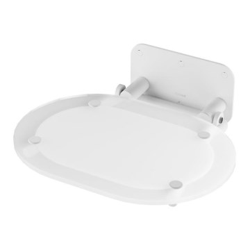 Ravak B8F0000028 - Siège de douche rabattable OVO blanc
