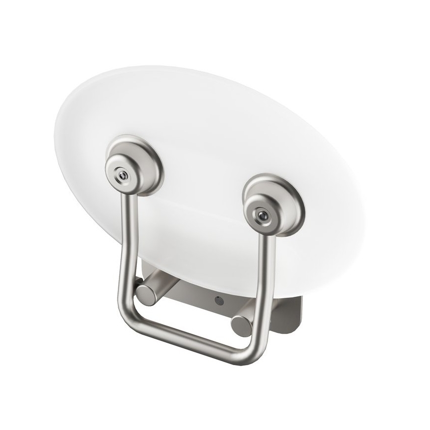 Ravak B8F0000048 - Siège de douche rabattable OVO en inox