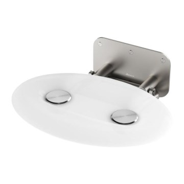 Ravak B8F0000049 - Siège de douche rabattable OVO inox