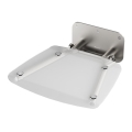 Ravak B8F0000051 - Siège de douche rabattable OVO en acier inoxydable