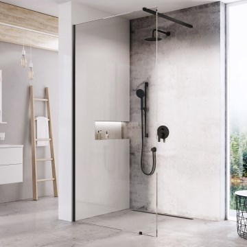 Ravak GW9WA030SZ1 - Cabine de douche WALK-IN 100x200 cm noire