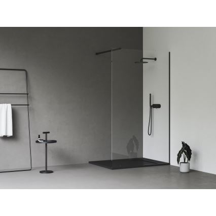 Ravak GW9WA030SZ1 - Cabine de douche WALK-IN 100x200 cm noire