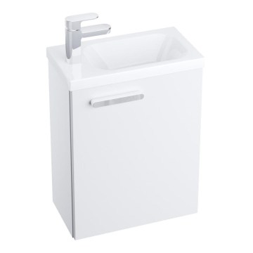 Ravak X000000538 - Meuble sous-vasque CHROME 40 x 50 cm blanc
