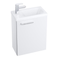 Ravak X000000538 - Meuble sous-vasque CHROME 40x50 cm blanc