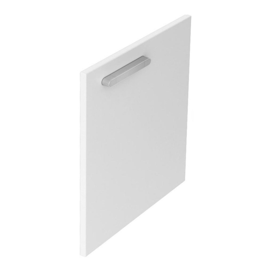 Ravak X000000540 - Porte droite pour meuble sous-vasque CHROME 37,5x53 cm blanche