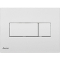 Ravak X01457 - Bouton de chasse d'eau UNI 24,7x16,5 cm blanc