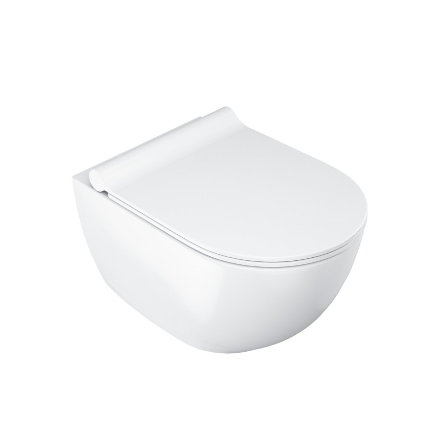 Ravak X01516 - WC suspendu UNI CHROME céramique/blanc