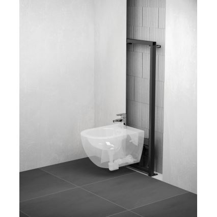 Ravak X01517 - Bidet suspendu UNI CHROME céramique/blanc