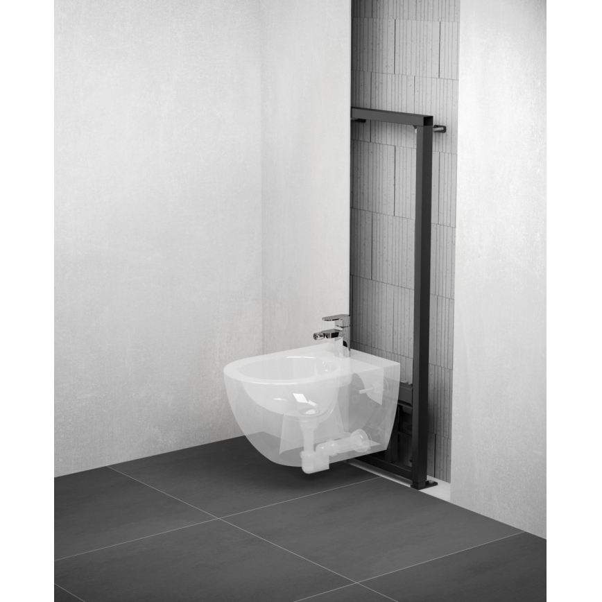Ravak X01517 - Bidet suspendu UNI CHROME céramique/blanc