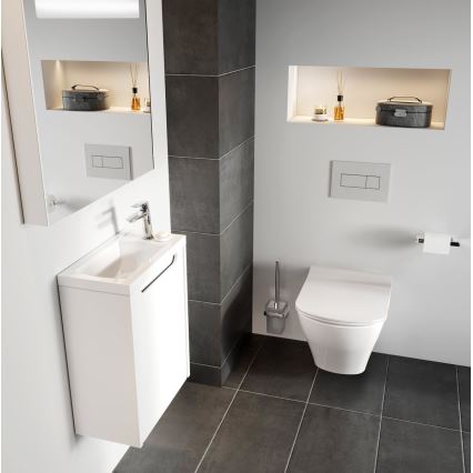 Ravak X01671 - WC suspendu sans rebord CLASSIC céramique/blanc