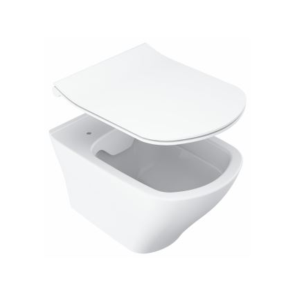 Ravak X01671 - WC suspendu sans rebord CLASSIC céramique/blanc
