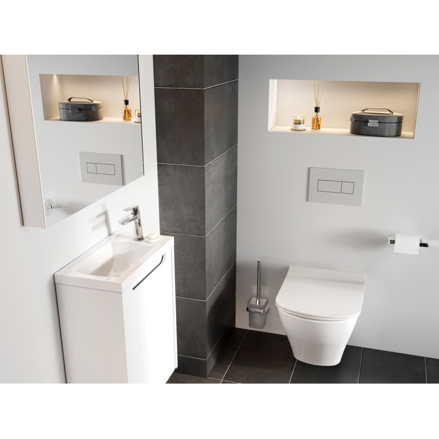 Ravak X01673 - Abattant de WC SoftClose CLASSIC SLIM, blanc