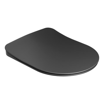 Ravak X01795 - Abattant WC SoftClose CHROME noir