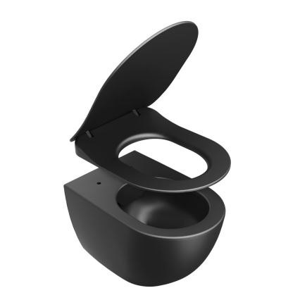 Ravak X01795 - Abattant WC SoftClose CHROME noir