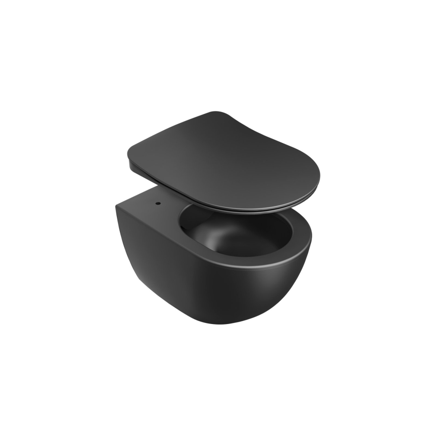 Ravak X01795 - Abattant WC SoftClose CHROME noir