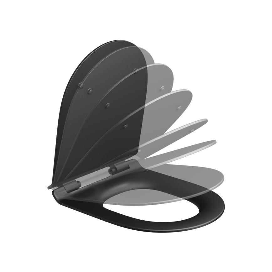 Ravak X01862 - Abattant de WC SoftClose VITA SLIM noir