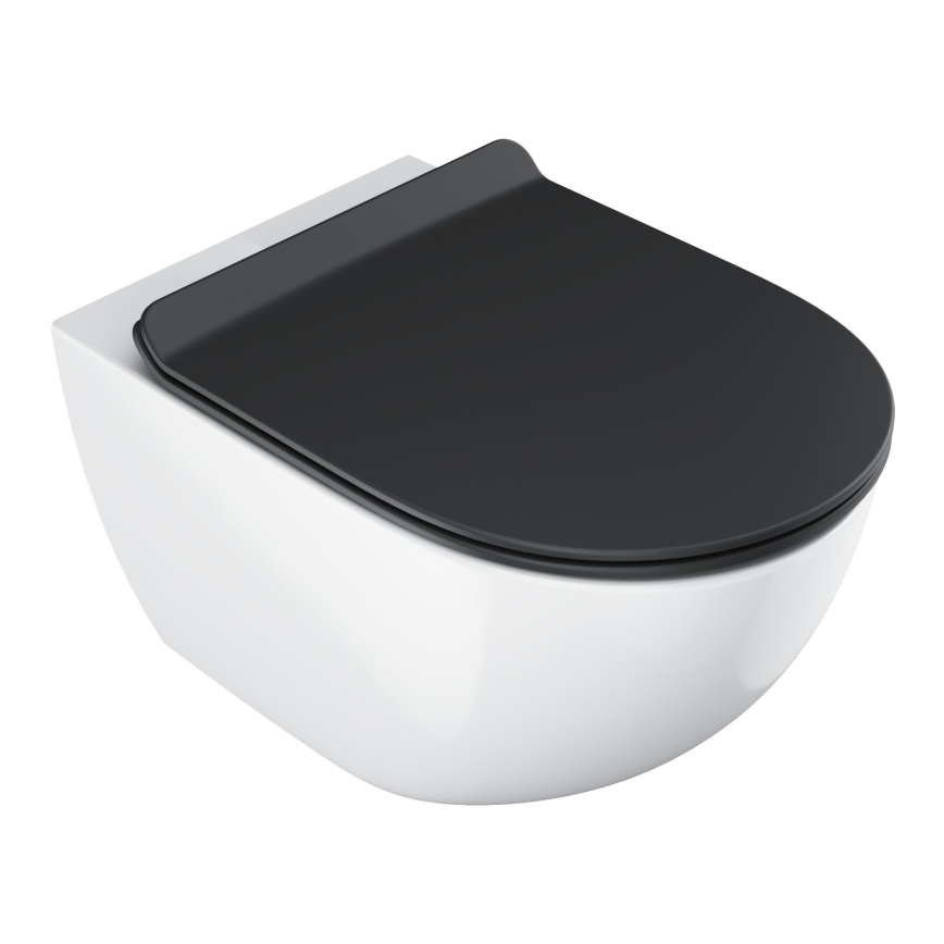 Ravak X01862 - Abattant de WC SoftClose VITA SLIM noir