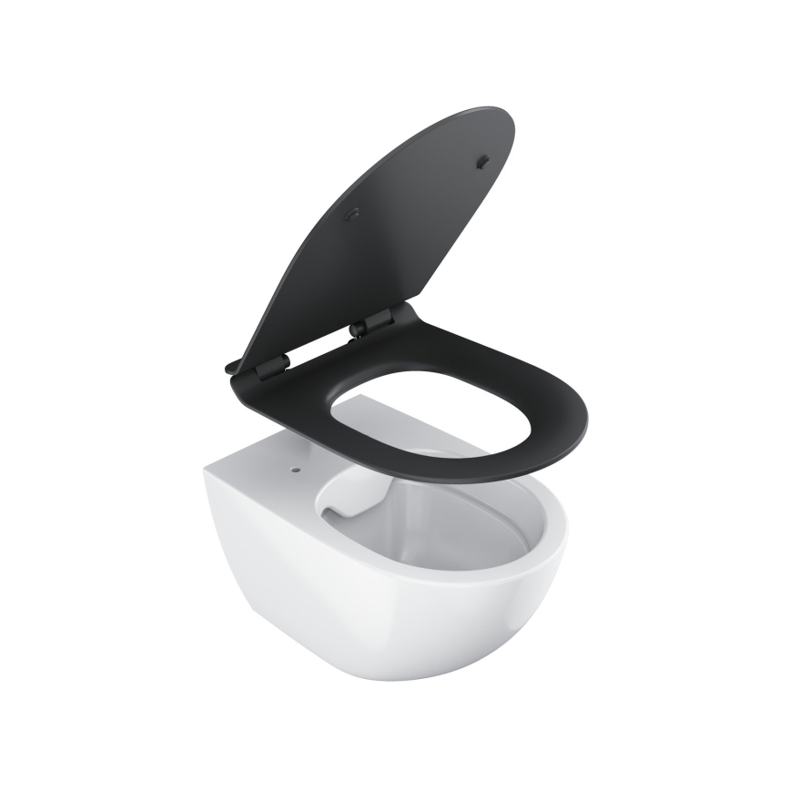 Ravak X01862 - Abattant de WC SoftClose VITA SLIM noir