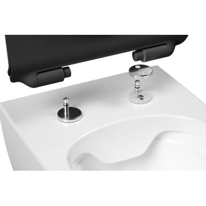 Ravak X01862 - Abattant de WC SoftClose VITA SLIM noir