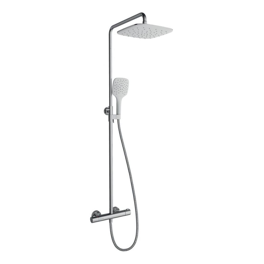 Ravak X070099 - Ensemble de douche avec mitigeur thermostatique TERMO, finition chrome brillant