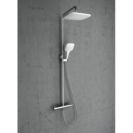 Ravak X070099 - Ensemble de douche avec mitigeur thermostatique TERMO, finition chrome brillant