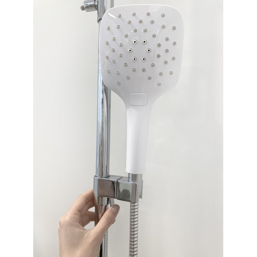 Ravak X070099 - Ensemble de douche avec mitigeur thermostatique TERMO, finition chrome brillant